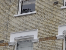 Cornice and Sill (after repair) Cornice and Sill repair - after