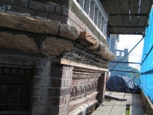 Stainless steel reinforcement bars and an additional support added Stainless steel reinforcement bars and an additional support added